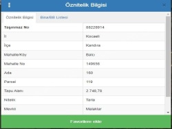 Kandıra Balcı Mah. Satılık Tarla 2748 M2