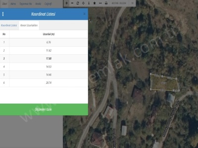Sakarya Melekşeoruç Köyünde Yüzde 40 İmarlı 422 M2 Konut Sı Satılık Arsa Geyve Mah