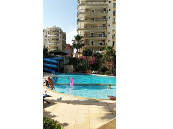 Tosmur Mah. Alanya Kiralık Daire |  2+1 Oda | 120M2 Aylık 1.100€ Eşyalı  | 8. Kat | Klima | 2 Yatak Odası Resim-1