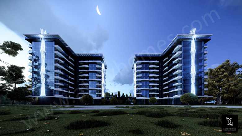 Alanyanın Avsallar Bölgesinde Denize 900M Mesafede Büyük Proje Devam Eden Mah