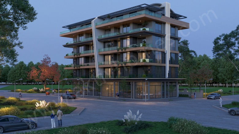 Oba Mah. Alanya Proje Devam Eden | 1+1,2+1,3+1295.000€ - 650.000€ Resim-2