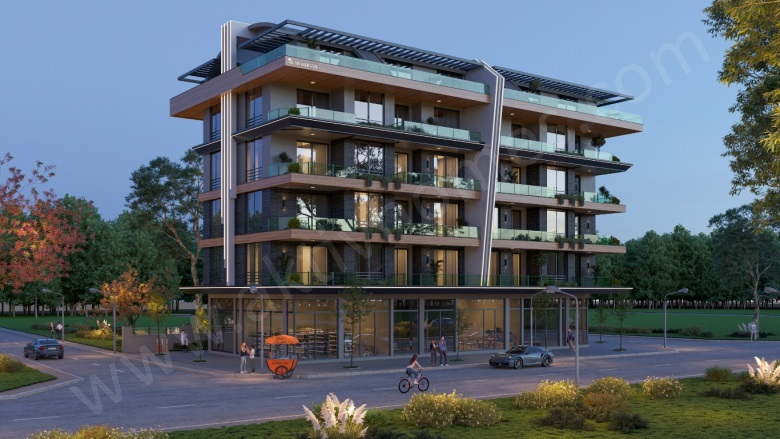 Oba Mah. Alanya Proje Devam Eden | 1+1,2+1,3+1295.000€ - 650.000€ Resim-3