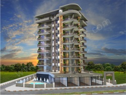 Alanya Saray Mah. Satılık Daire 1+1 51 M2 | 2. Kat