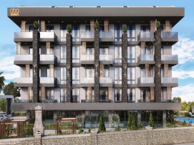 Alanyanın Prestijli Oba Bölgesinde 103 M2de Ayrı Mutfaklı Yeni Üç Odalı 2+1 Satılık Daire Mah