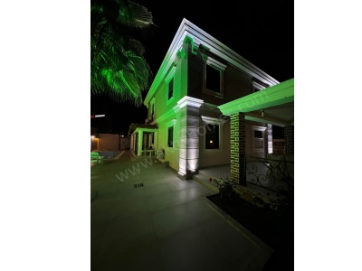 Muhteşem Mahmutların Huzurlu Bir Bölgesinde Plaja Sadece 900 Metre 3+1 Satılık Villa Alanya Mahmutlar Mah