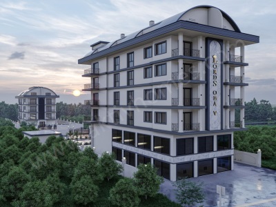 Obanın Kalbinde Yeni Yeni Konut Projeleri 1+1 2+1 3+1 4+1 Daireler İle Alanya Demirtaş Mah