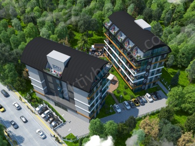 Alanyanın Ünlü Ve Popüler Mahallesi Obada Mükemmel Bir Yeni Konut Projeleri Oba Mah