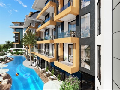 Oba Bölgesinde Zengin Altyapıya Sahip Yeni Lux Yeni Konut Projeleri Alanya Mah