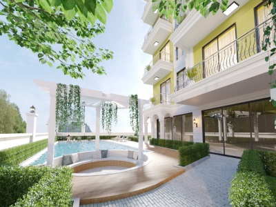 Butik Site Oba Bölgesinde Yeni Konut Projeleri Antalya Alanya Mah