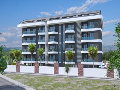 Obada Yüksek Kaliteli Yeni Konforlu Konut Kompleksi Yeni Konut Projeleri Alanya Oba Mah