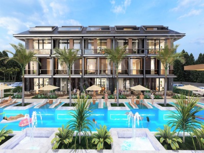 Konaklı Bölgesinde 2+1 3+1 Daireli Yeni Yeni Konut Projeleri Alanya Mah