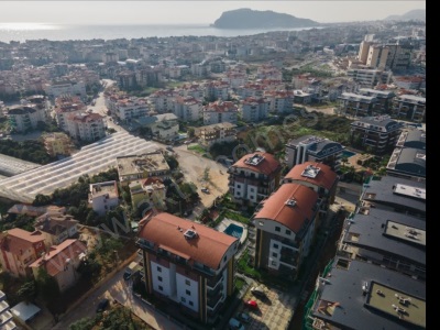 Oba Bölgesinde Mobilyalı Lüks 3+1 Satılık Daire Alanya Mah