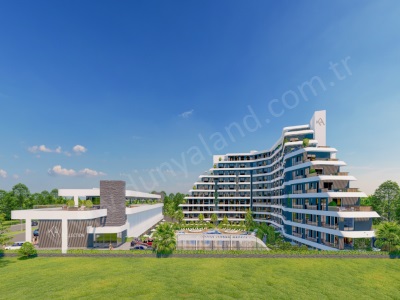 Antalyada Denize Yakın Satılık Daire De Lüxes Ler 2+1 Aksu Altıntaş Mah