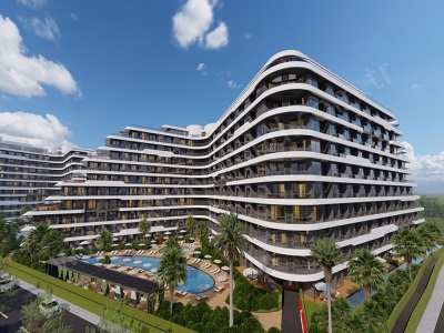 İn Antalya Luxury Apartments Projects For Sale 2+1 Satılık Daire Aksu Altıntaş Mah