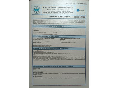 ALKÜ Uluslararası Emlak Yönetimi ÖnlisansDiploması