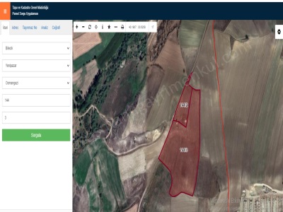 Bilecik Yenipazar Osmangazi Mah 34 000 M2 Çiflik Arazi Satılık Bağ