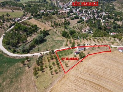 Balçıkhisarda 3 5 Dönüm Arazi İçerisinde Manzaralı Müstakil Ev Satılık Tarla Osmaneli Balçıkhisar Köyü