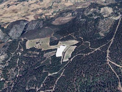 Gölpazarı Şahinlerde 7 600 M2 Manzaralı Düz Satılık Tarla Şahinler Köyü