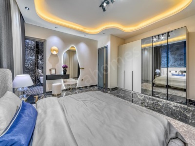 Antalya Alanya Kargıcakta Uygun Fiyata Lüks Mustakil Bahçeli 5+1 Satılık Villa Kargıcak Mah