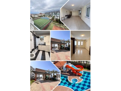 Алания Тосмур 3+1 140М2 Satılık Daire Antalya Alanya Tosmur Mah