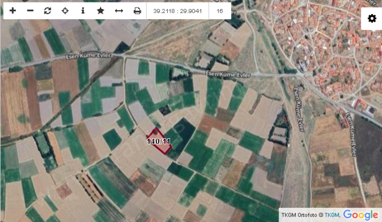 Esen Köyü Aslanapa Satılık Arsa |  3070M2 650.000Tl İmarlı  Resim-4