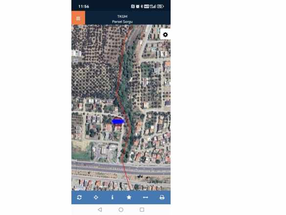 Edremit Güre Mah Satılık Arsa 3 Villalık 633 M2 Pazarlıklı