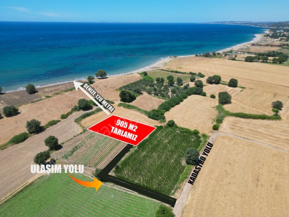 Merkez 1 Mah-Kösedere Köyü. Ayvacık Satılık Tarla |  905M2 2.150.000Tl Resim-2