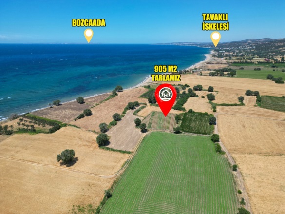 Merkez 1 Mah-Kösedere Köyü. Ayvacık Satılık Tarla |  905M2 1.800.000Tl Resim-4