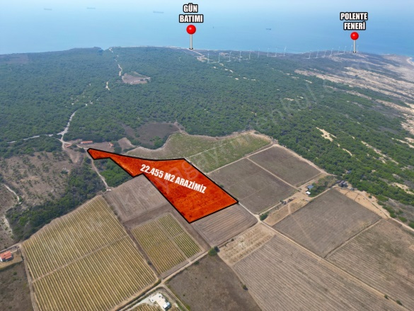 Cumhuriyet Mah. Bozcaada Satılık Tarla |  22454M2 60.000.000Tl Resim-3
