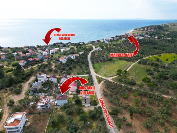 Tavaklı İskelesi Mah-Tavaklı . Ezine Satılık Villa |  3+1 Oda | 288M2 10.250.000Tl  Krediye Uygun  Eşyalı  | Villa Ve Müstakil | 2 Banyo | 3 Yatak Odası Resim-2