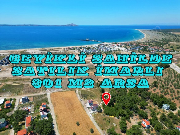 Cumhuriyet Mah-Geyikli Köyü. Ezine Satılık Arsa |  301M2 3.550.000Tl İmarlı  Resim-3