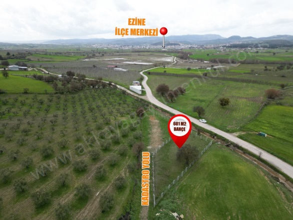 Akköy Köyü Ezine Satılık Tarla |  601M2 1.750.000Tl Resim-3