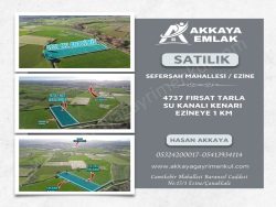 Ezine Seferşah Mah. Satılık Arazi 4737 M2