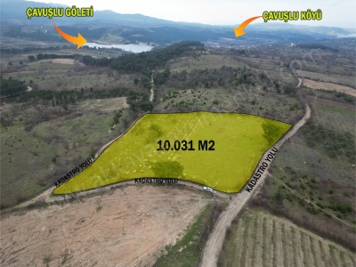 Kazdağları Çavuşluda Satılık Arazi 10 Dönüm Yatırımlık Bayramiç Çavuşlu Köyü