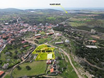 Ezine Uluköyde Satılık Arsa İmarlı 1287 M2 Uluköy Köyü