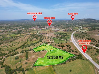 Kemallı Köyünde Satılık Çiftlik 12 350 M2 Arazili Hazır Ezine