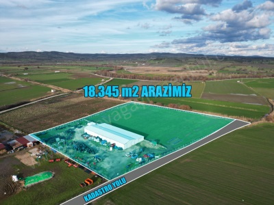 Ezinede 1200 M2 Kapalı Depolu 18 345 Satılık Arazi Seferşah Mah