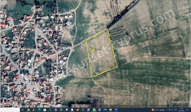 Merkez İnönü Satılık Tarla | 135.000£ Resim-2