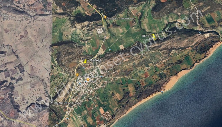 Kumyalı İskele Satılık Tarla |  9039M2 10.000£ Resim-2