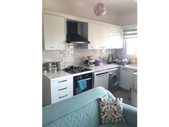 Merkez Gazimağusa Satılık Daire |  2+1 Oda |72.000£  Krediye Uygun  | 5. Kat | Klima | 1 Banyo | 2 Yatak Odası Resim-4