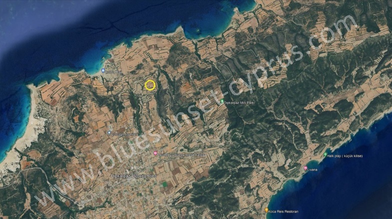 Dipkarpaz İskele Satılık Tarla |  30000M2 25.000£ Resim-1