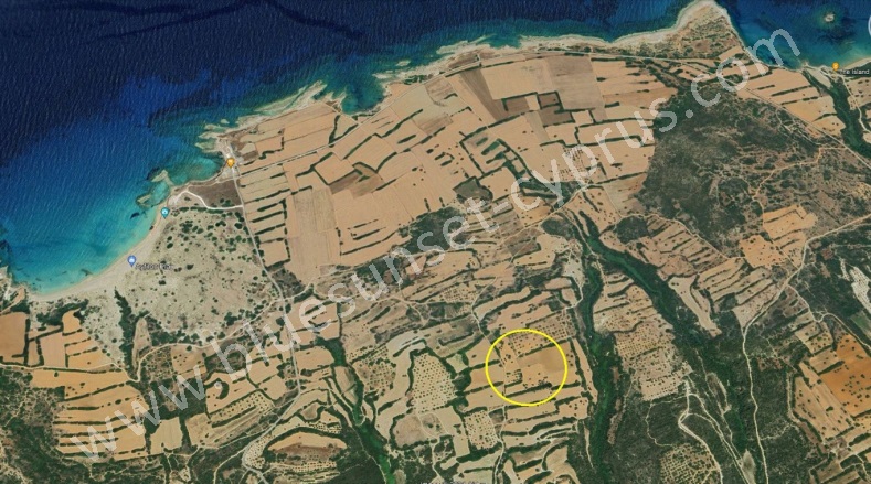 Dipkarpaz İskele Satılık Tarla |  30000M2 25.000£ Resim-2