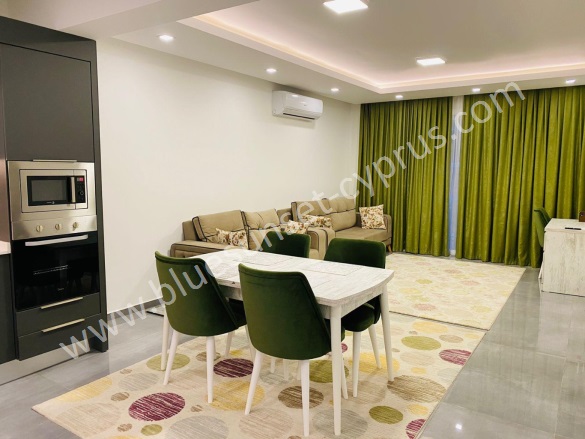 Long Beach İskele Satılık Daire |  1+1 Oda | 82M2 125.000£  Krediye Uygun  Eşyalı  | 2. Kat | 1 Banyo | 1 Yatak Odası Resim-2