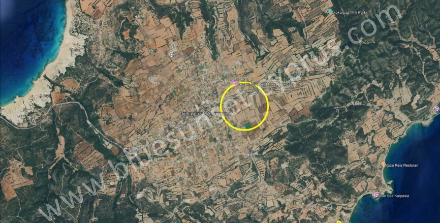 Dipkarpaz İskele Satılık Tarla |  2685M2 60.000£ İmarlı  Resim-1