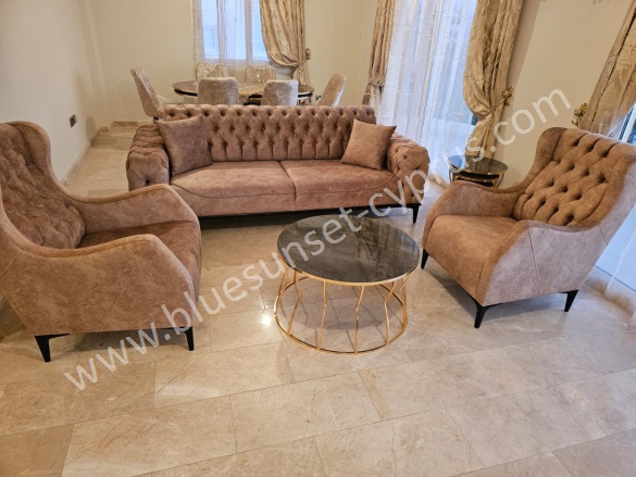 Merkez Gazimağusa Kiralık Daire |  3+1 Oda | 160M2 Yıllık 650£ Eşyalı  | 2 Banyo | 3 Yatak Odası Resim-5