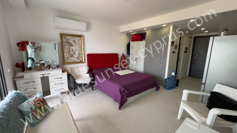 Sakarya  Gazimağusa Satılık Daire |  50M2 69.900£ Eşyalı  | 4. Kat | 1 Banyo | 1 Yatak Odası Resim-5