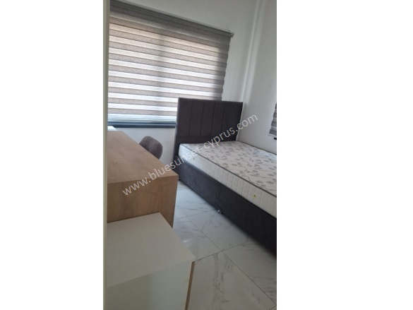Dumlupınar Gazimağusa Kiralık Daire |  50M2 Yıllık 450£ Eşyalı  | 4. Kat | Klima | 1 Banyo Resim-3