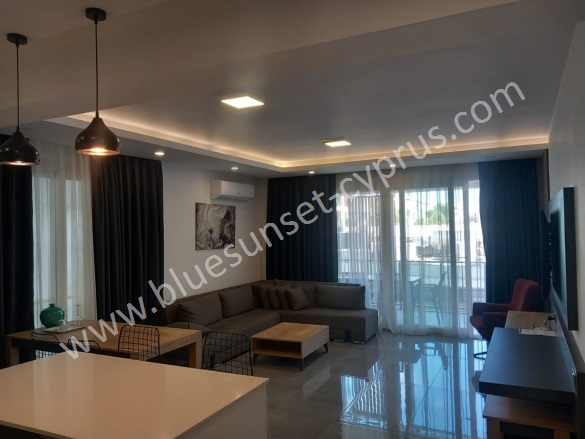 Long Beach İskele Satılık Daire |  2+1 Oda | 124M2 155.000€  Krediye Uygun  Eşyalı  | Klima | 1 Banyo | 2 Yatak Odası Resim-4
