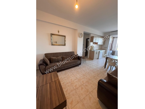 Merkez Yeni Boğaziçi Satılık Daire |  2+1 Oda | 90M2 59.750£  Krediye Uygun  Eşyalı  | 3. Kat | Klima | 1 Banyo | 2 Yatak Odası Resim-1