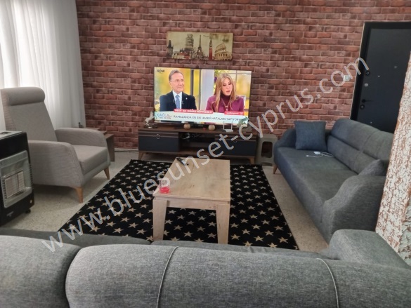 Sakarya  Gazimağusa Satılık Daire |  3+1 Oda | 125M2 70.000£  Krediye Uygun  | 3. Kat | 1 Banyo | 3 Yatak Odası Resim-2